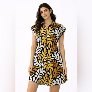 Makai Beach Hawaii Tropical Dress S Y2K Resort Vacation Mini